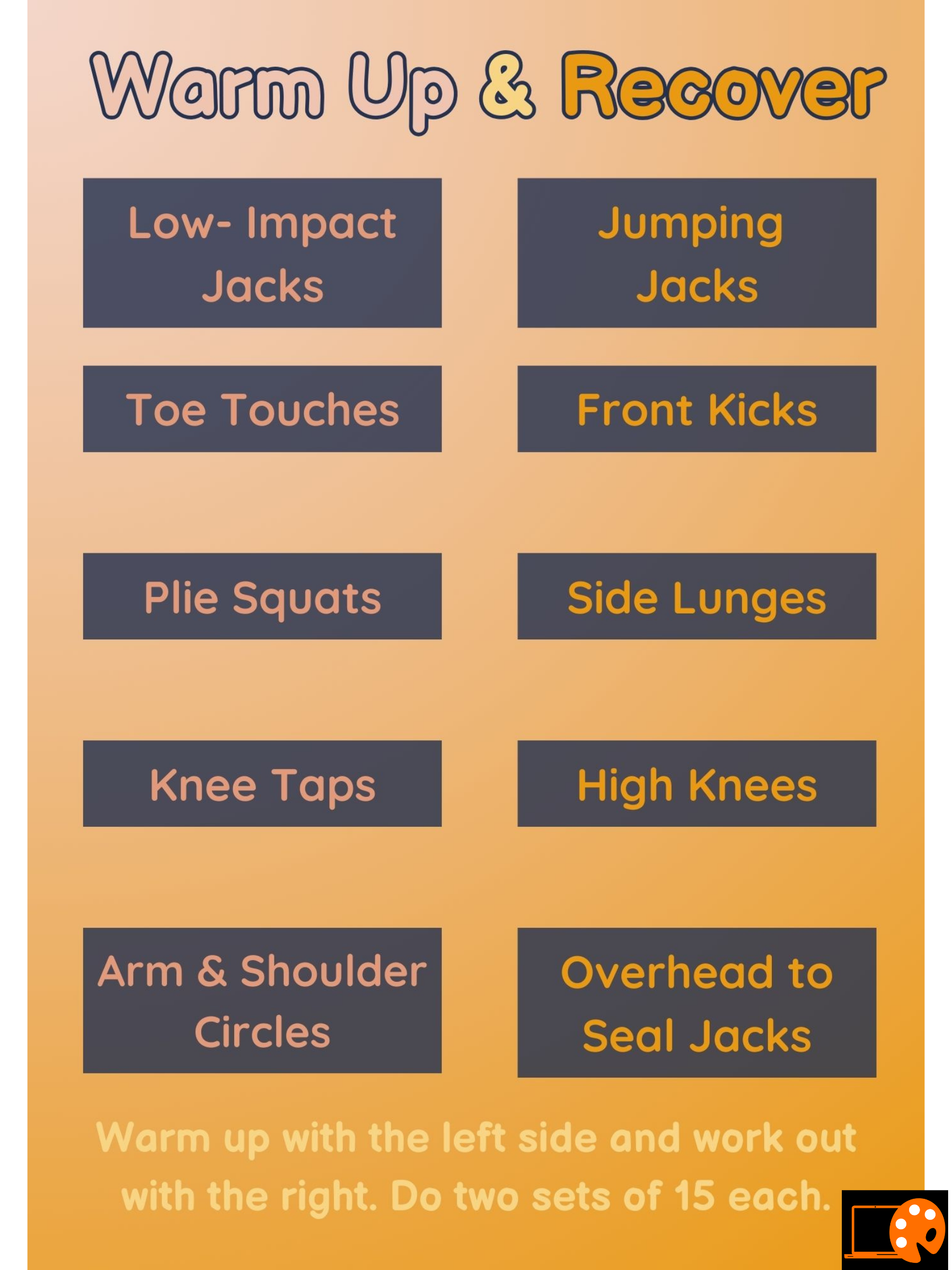 Recovery Workout graphic